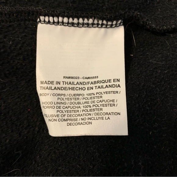 Nike Dri-Fit Slim Fit Black Zipper Hoodie- Size M - Picture 5 of 6